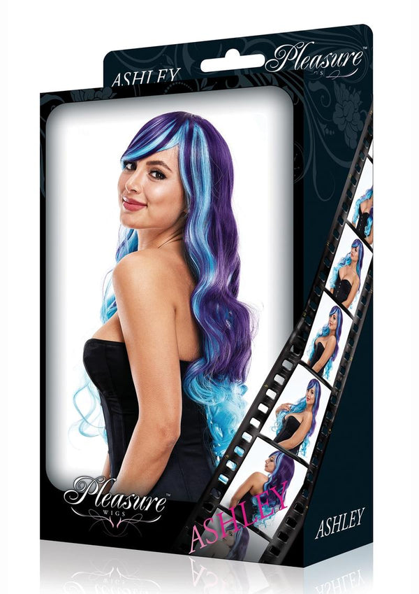 ASHLEY WIG - PURPLE/BLUE