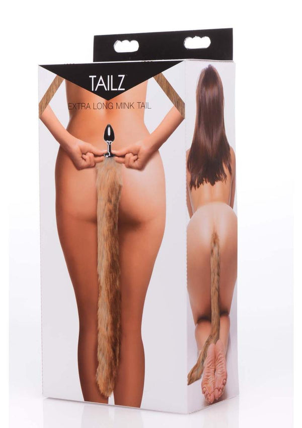 Tailz Extra Long Midnight Mink Tail