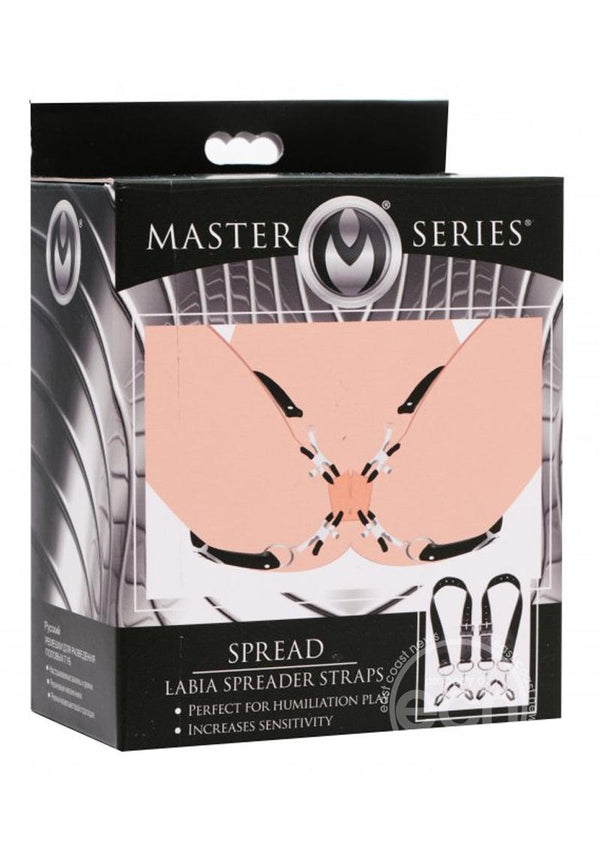 Spread Labia Spreader Straps With Clamps