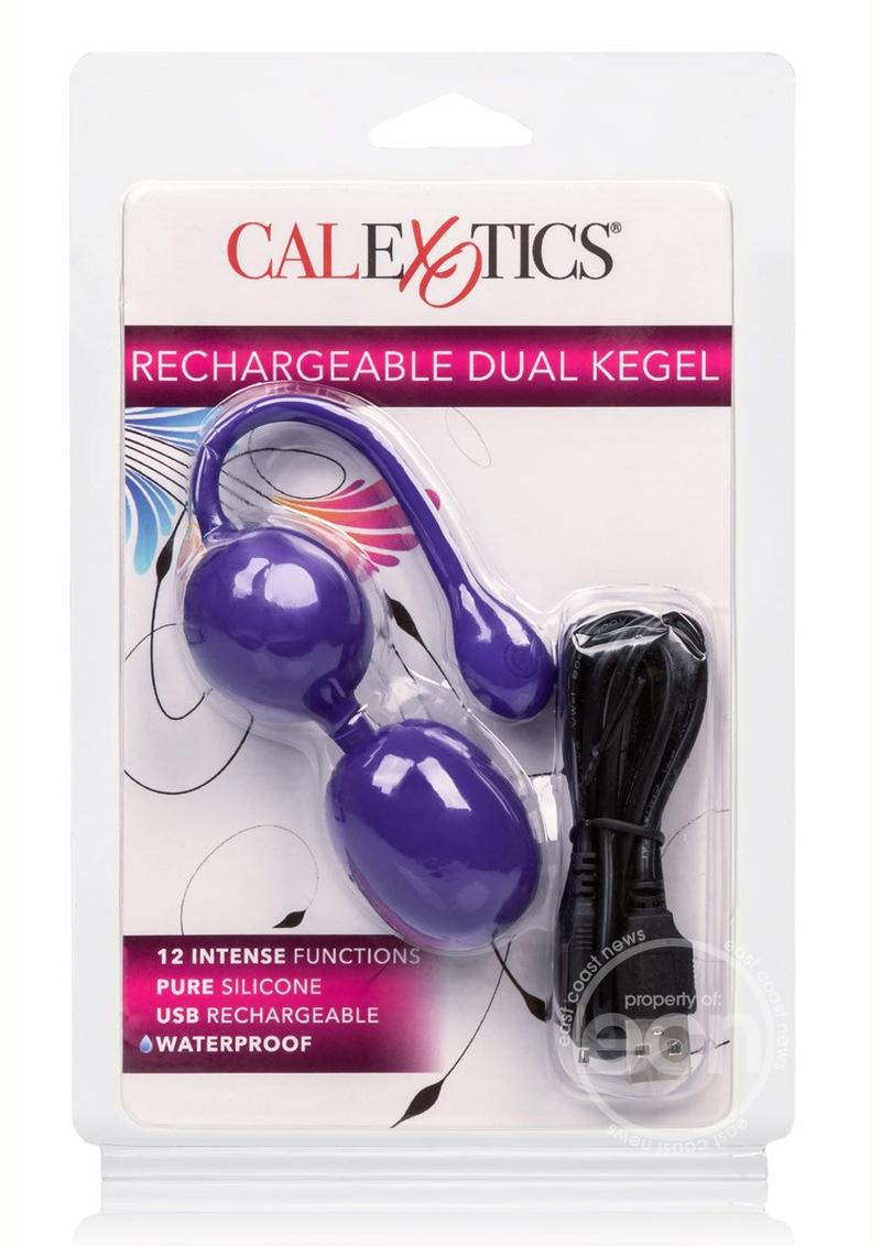 Rechargeable Dual Kegel Silicone Rechargeable Waterproof