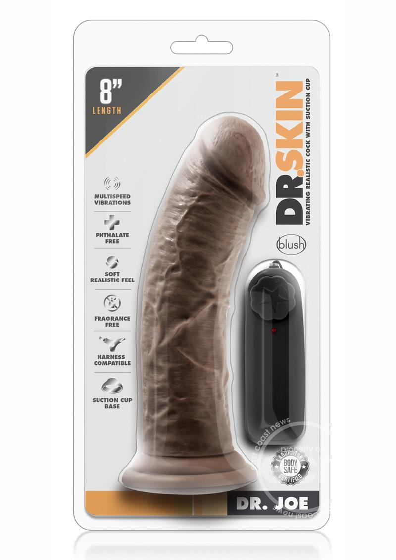 Blush Dr. Skin Dr. Joe 8" Cock w/Suction Cup - Vanilla