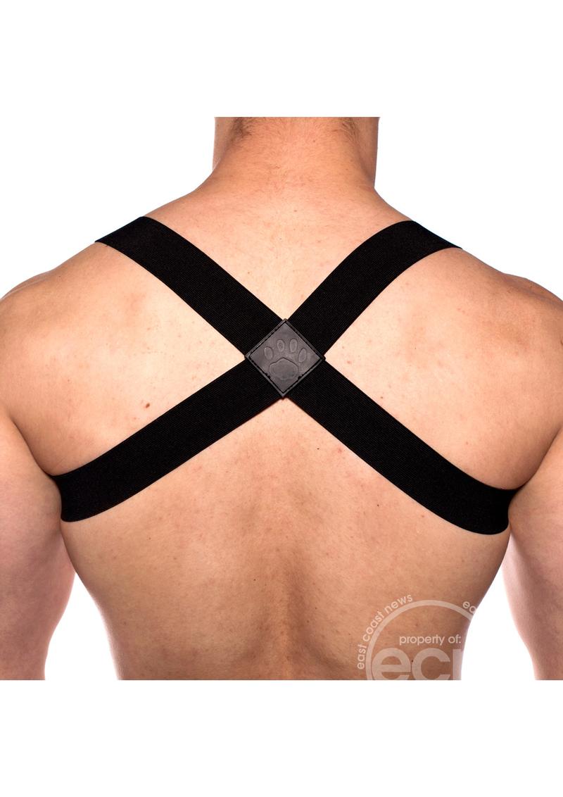 Prowler RED Sports Chest Harness - One Size - Black