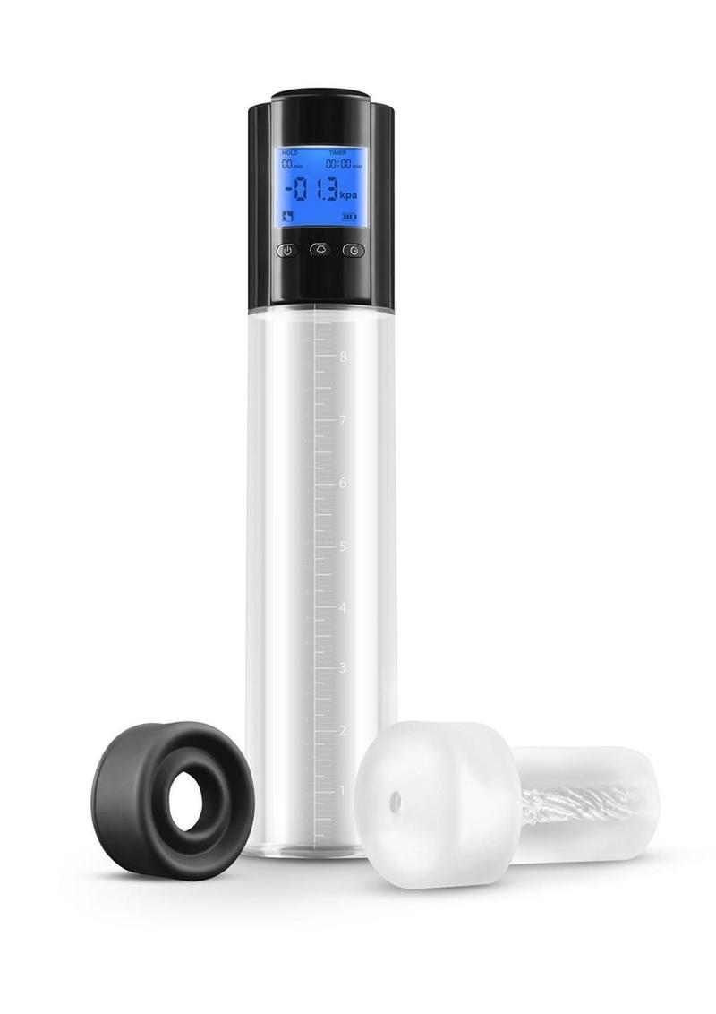 Enlarge Viking Rechargeable Penis Pump - Black/Clear