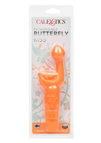 Rechargeable Butterfly Kiss G-Spot Rabbit Vibrator - Purple