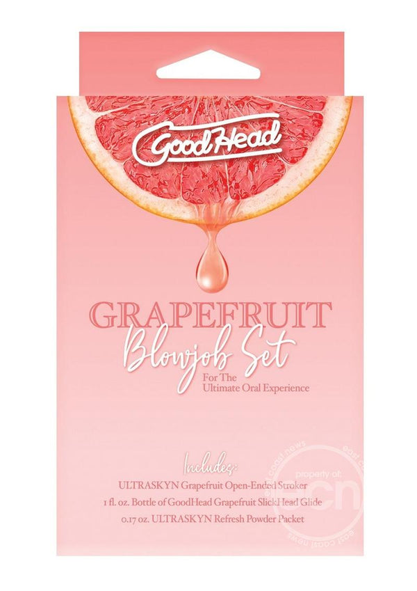 GoodHead Blowjob Set - Grapefruit