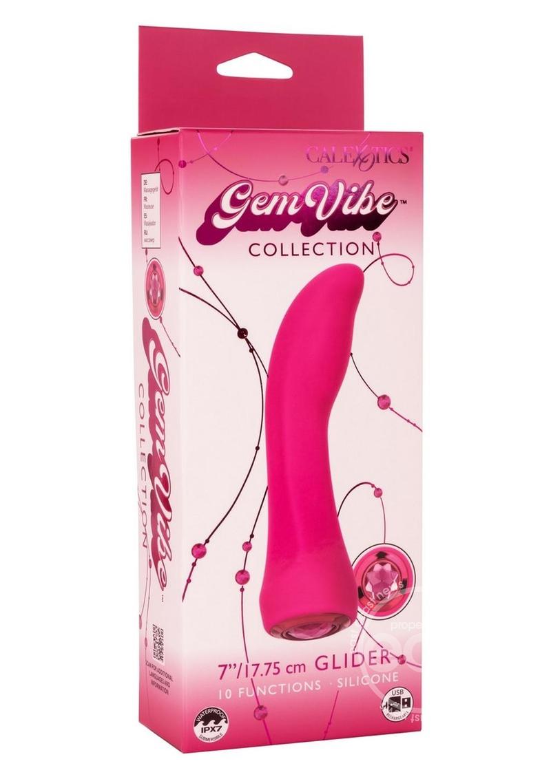 Gem Vibe Collection Bliss Rechargeable Silicone G-Spot Vibrator