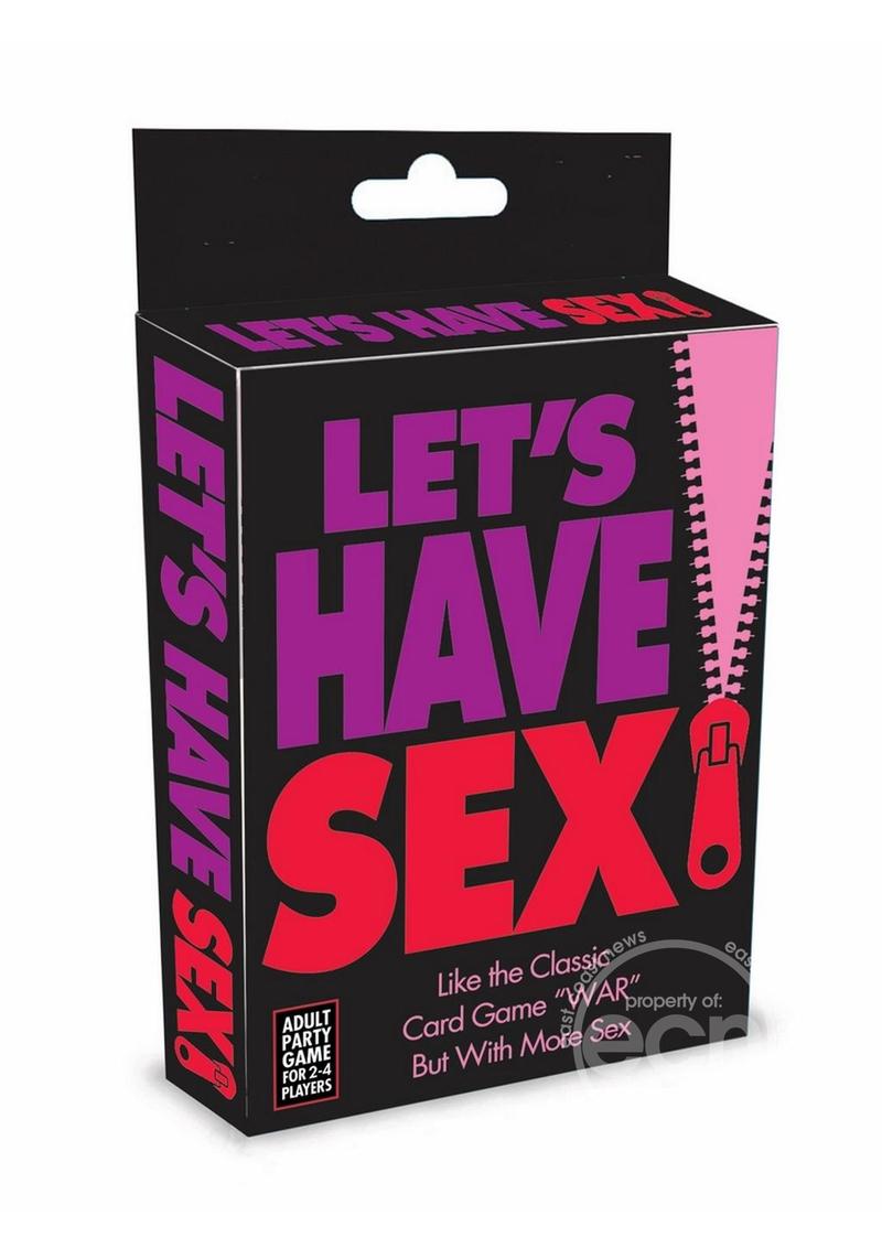 Let's Have Sex Card Game