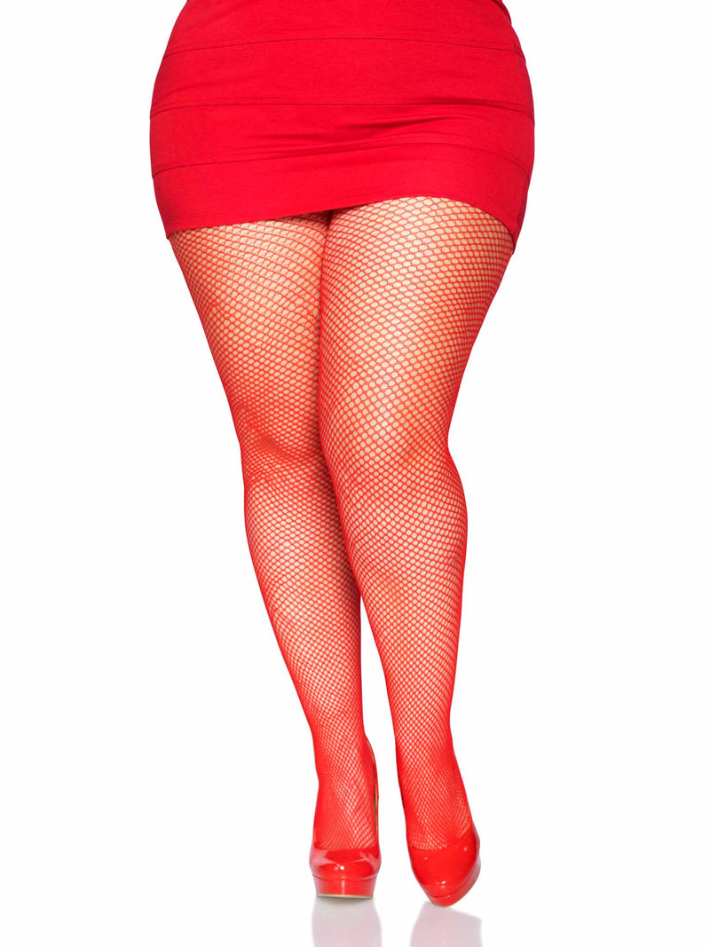 Plus Size Fishnet Pantyhose PLUS