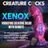 Xenox Vibrating Silicone Dildo With Remote