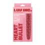 Luv Inc. Graffiti Heart Bullet - Red