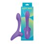 Luv Inc. Poseable Duo Vibrator - Purple