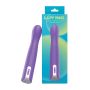 Luv Inc. G-Spot Vibrator w/Moving Beads - Purple