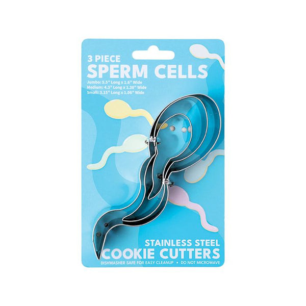 Cookie Cutter Sets - 3 pc Sperm