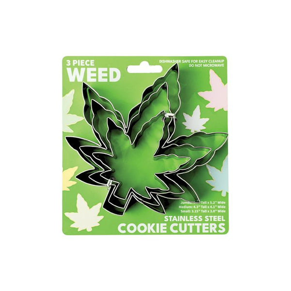 Cookie Cutter Sets - 3 pc Weed