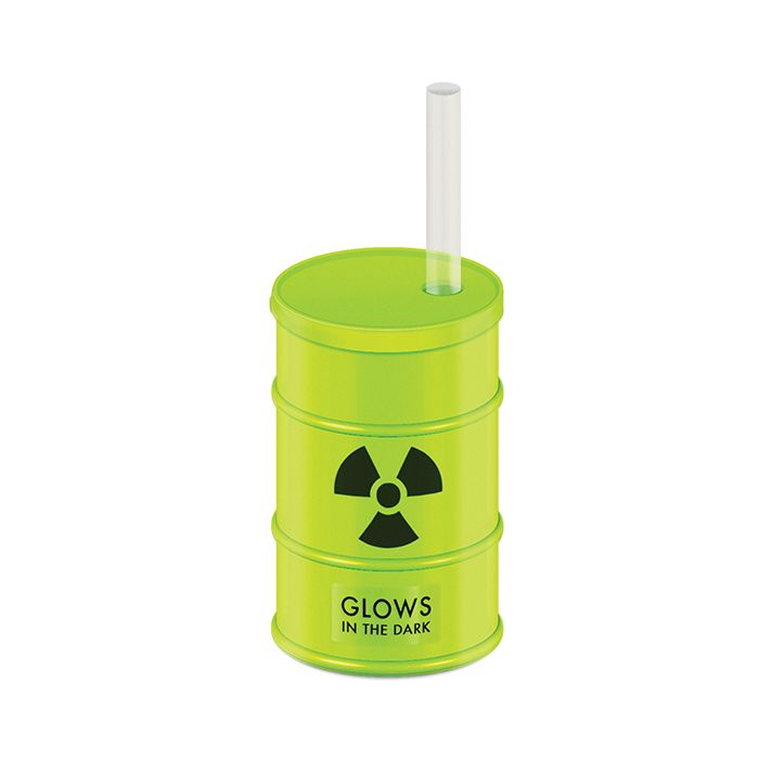 Glow in the Dark Toxic Barrel Cup