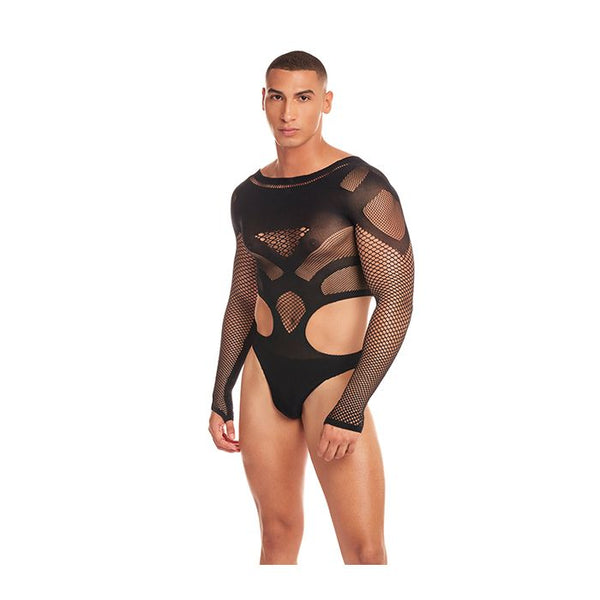 Rainbow Party Out of Orbit Mesh Bodysuit