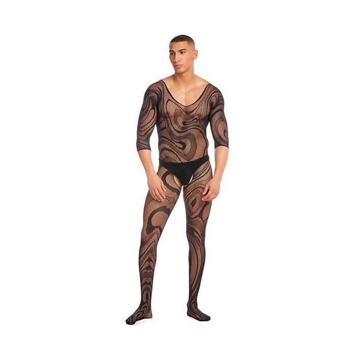 Rainbow Party Supernova Body Stocking 2 pc Set w/Thong