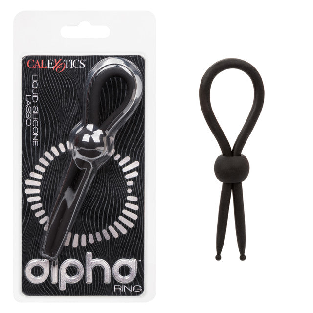 Alpha™ Liquid Silicone Lasso - Black