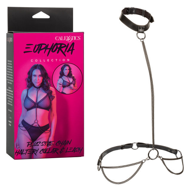 Euphoria Collection Chain Halter/Collar & Leash