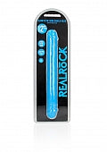 12" Inch Double Dong Glow in the Dark Neon - Blue..