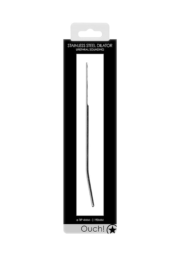 Urethral Sounding - Stainless Steel Dilator - 4mm.