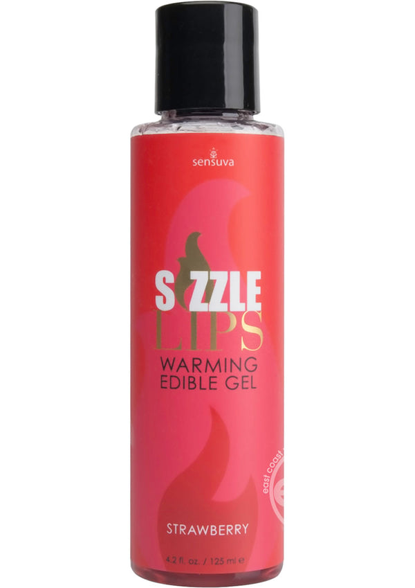 Sizzle Lips Warming Edible Gel  4.2OZ