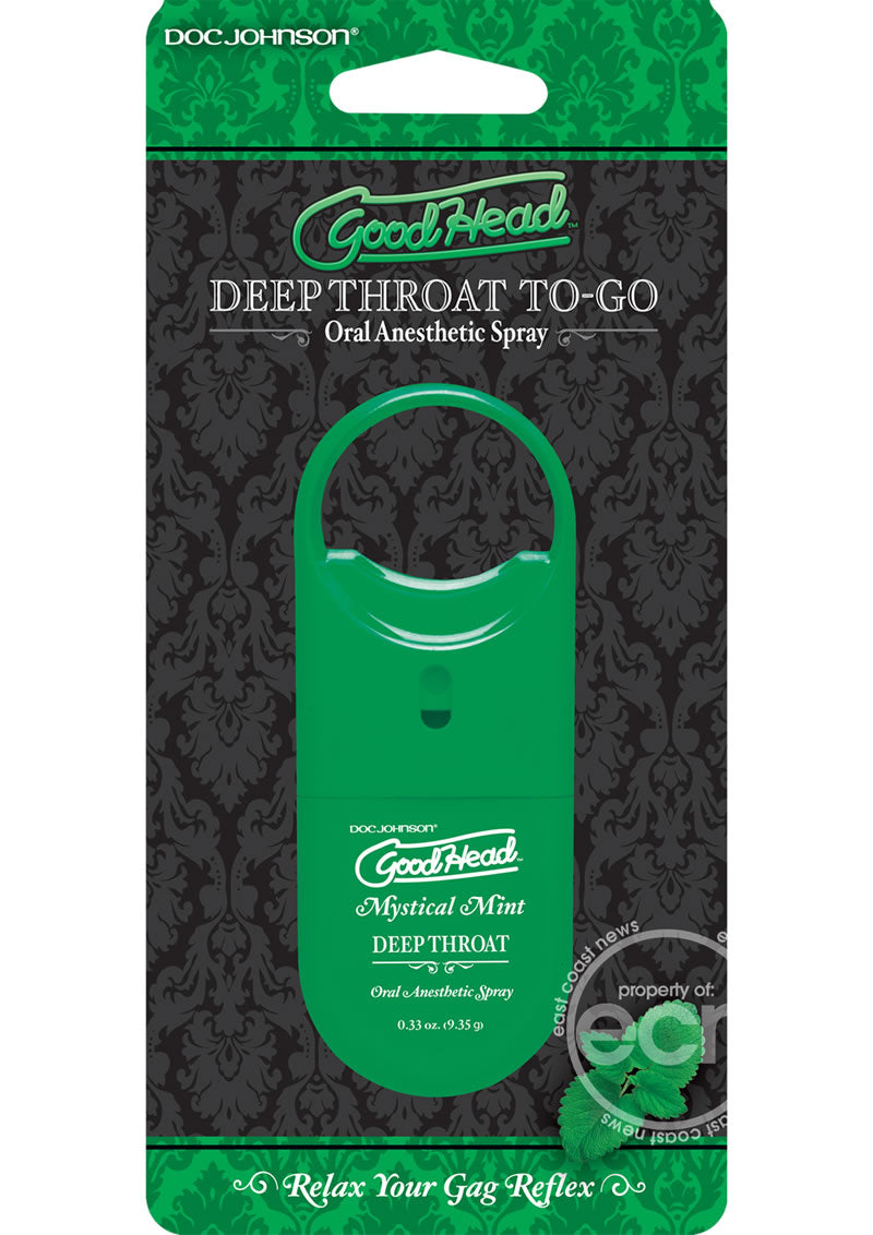 GoodHead Deep Throat To-Go Oral Anesthetic Spray