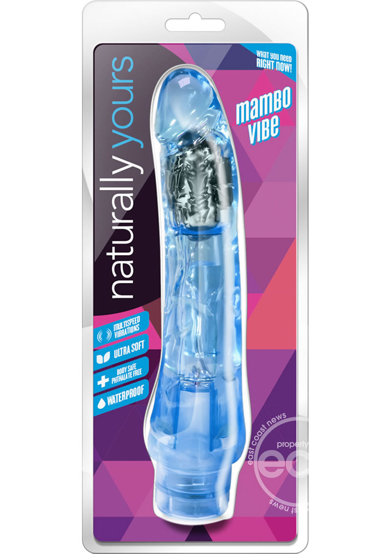 Naturally Yours Mambo Vibrating Dildo 9in