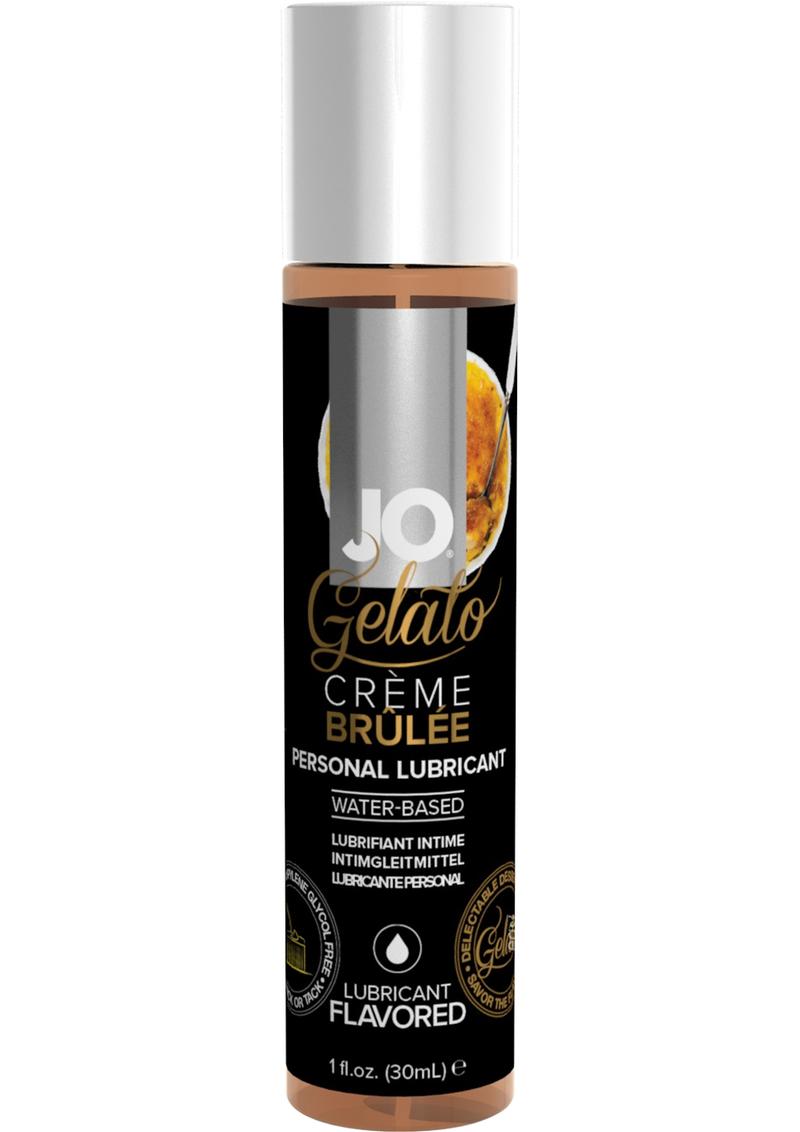 JO Gelato Water Based Flavored Lubricant Creme Brulee