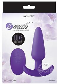 Luxe Collection Zenith Wireless Stimulator Rechargeable Silicone Anal Plug with Remote Control