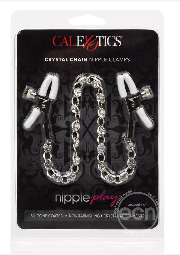 Nipple Play Crystal Chain Nipple Clamp Adjustable