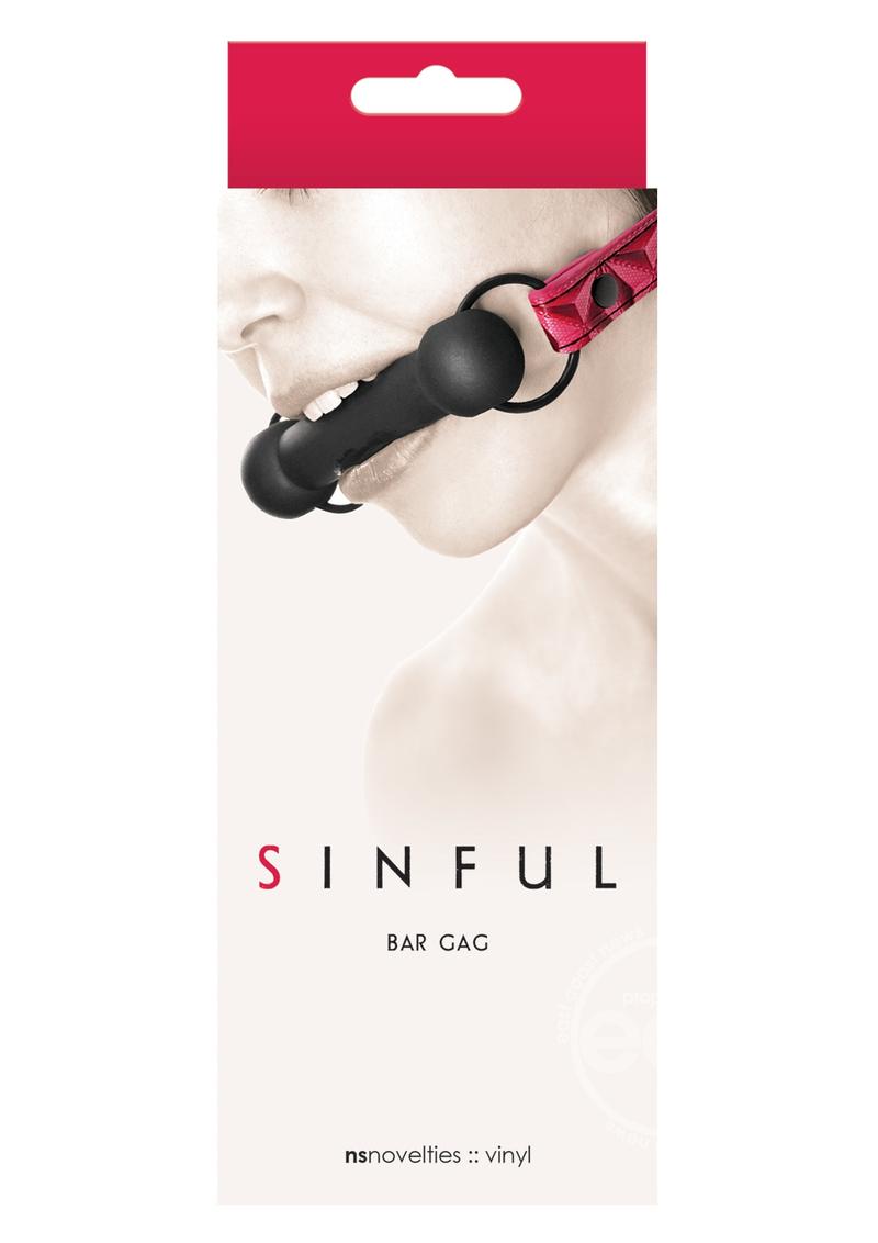 Sinful Silicone Bar Gag