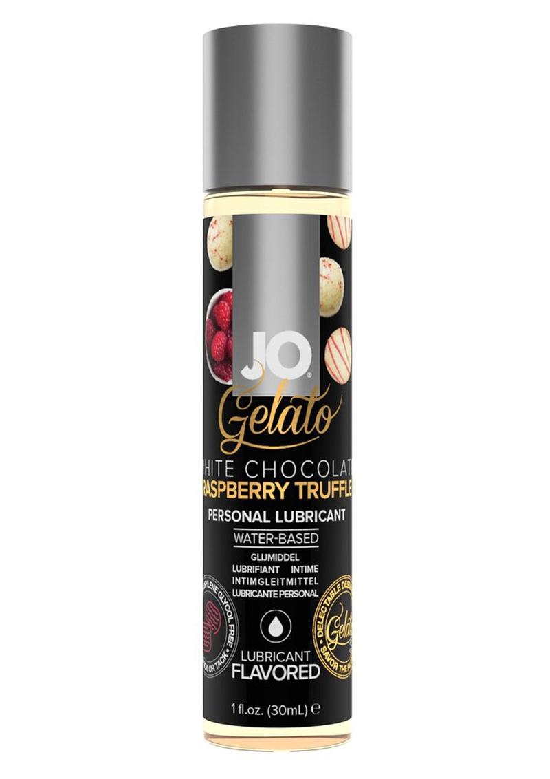 JO Gelato Water Based Lube White Chocolate Raspberry Truffle  Bottle