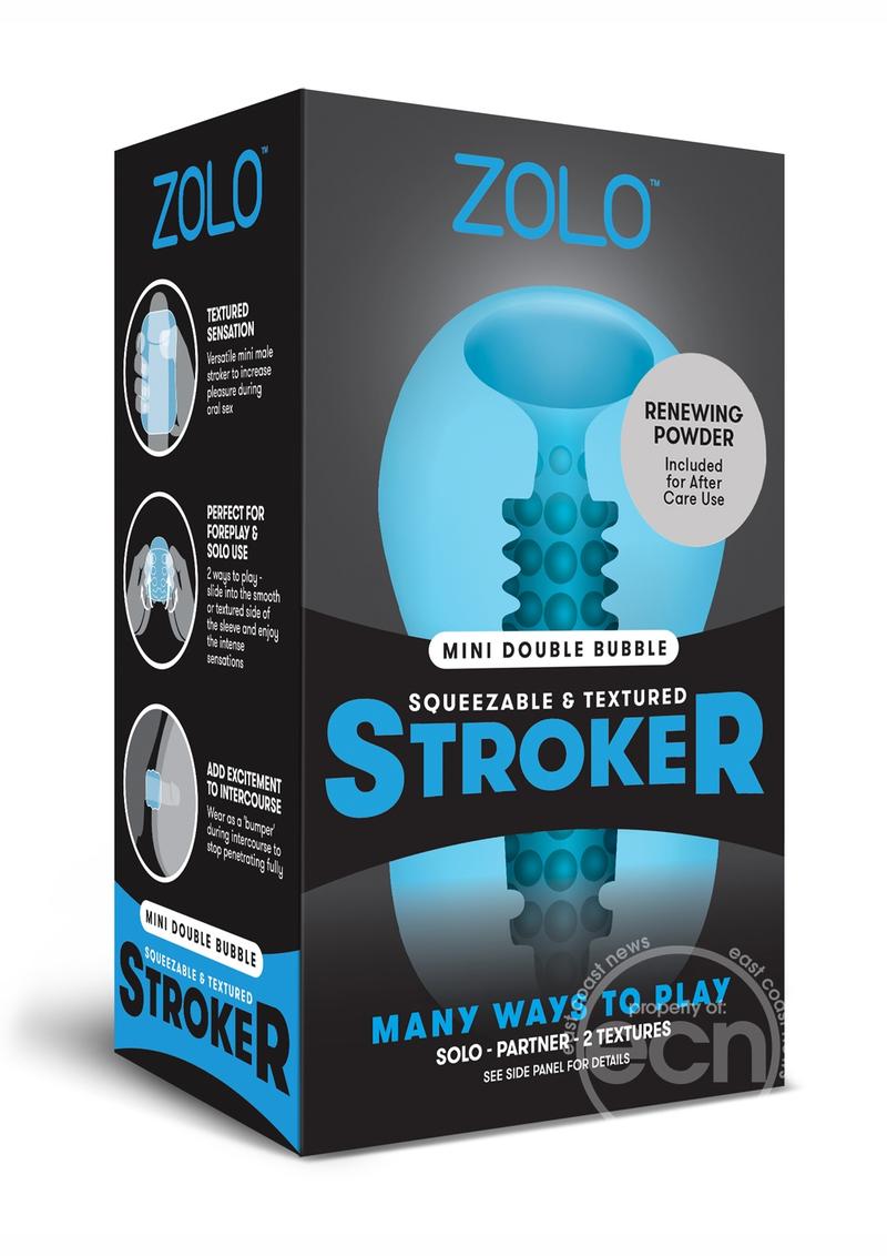 ZOLO Squeezable Mini Bubble Masturbator