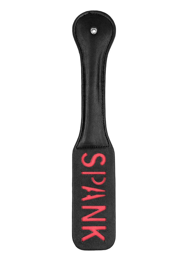 Ouch! Leather Paddle "Spank" - Black