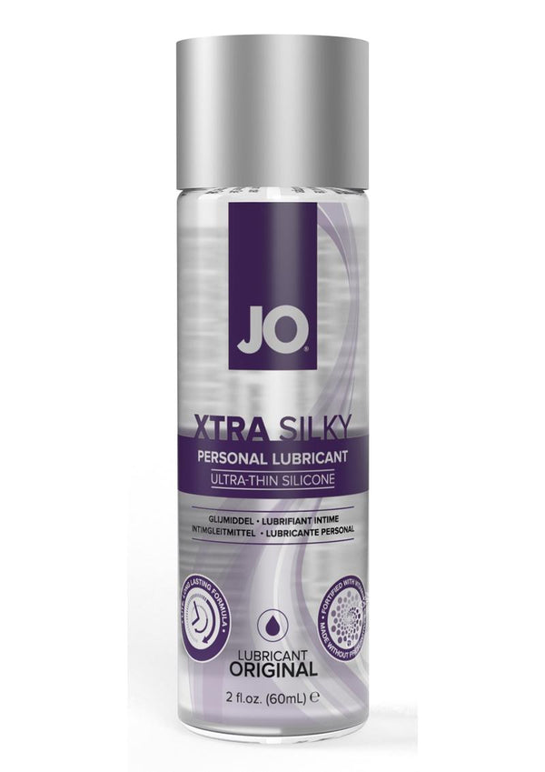 JO Xtra Silky Thin Silicone Lubricant 2oz