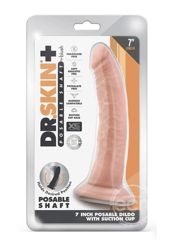 Dr. Skin Plus Posable Dildo 7in