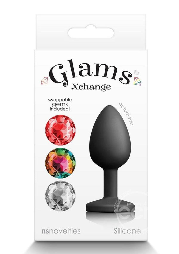 Glams Xchange Round Silicone Anal Plug