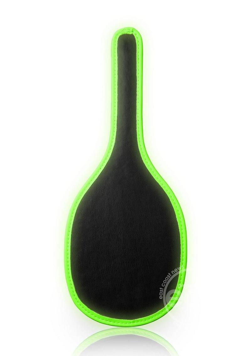 Ouch! Round Paddle Glow in the Dark - Green