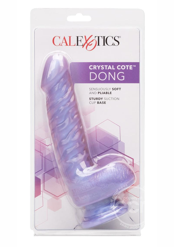 Crystal Cote Dildo - Purple