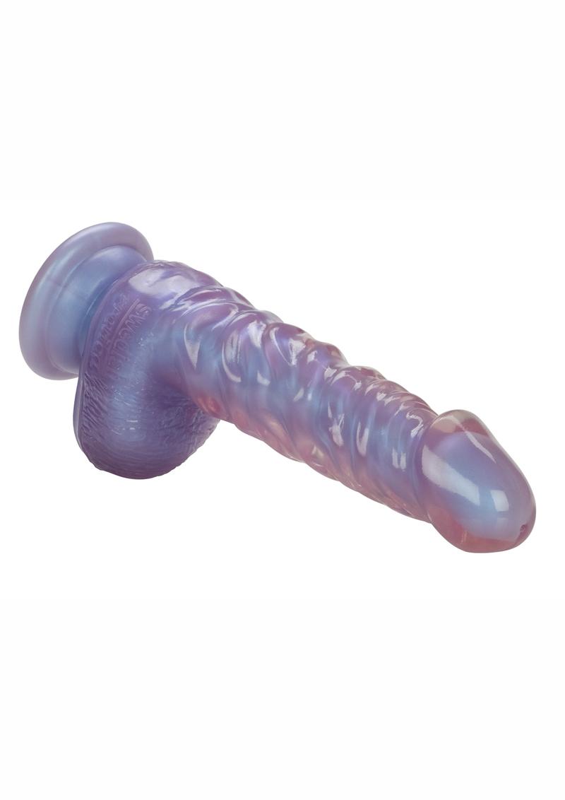 Crystal Cote Dildo - Purple