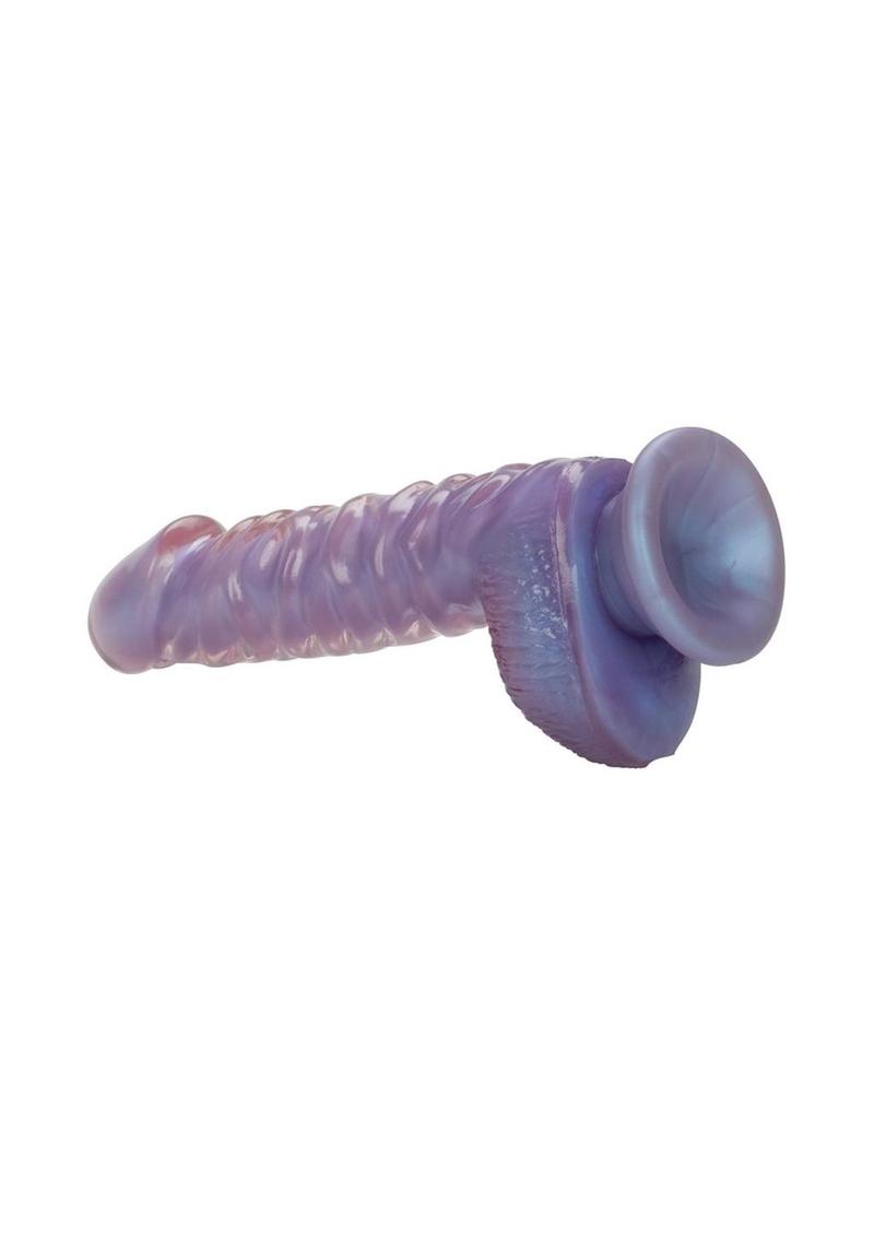 Crystal Cote Dildo - Purple