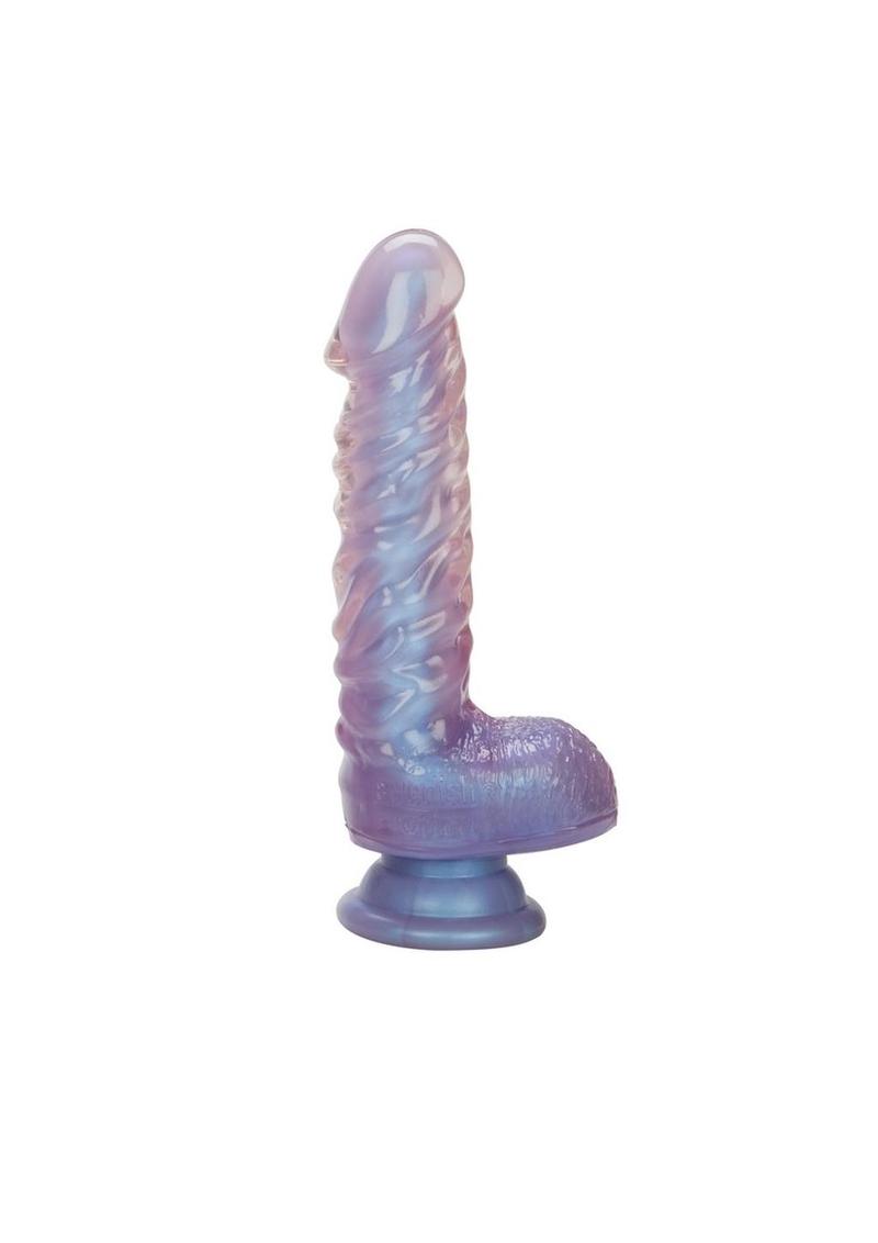 Crystal Cote Dildo - Purple