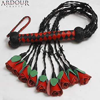 Nine Tail Rose Flogger