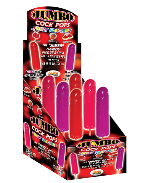 Jumbo Fruit Flavor Cock Pops