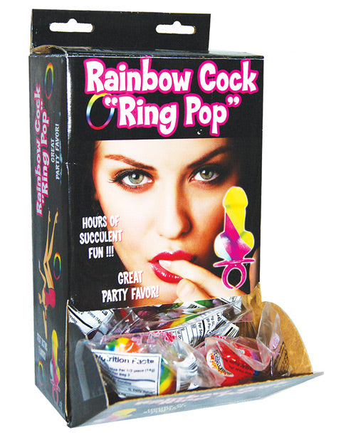 Rainbow Cock Ring Pop