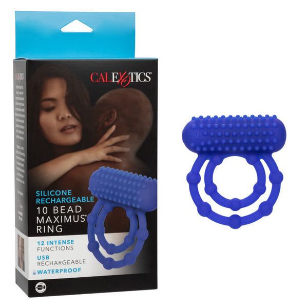 Silicone Rechargeable 10 Bead Maximus® Ring