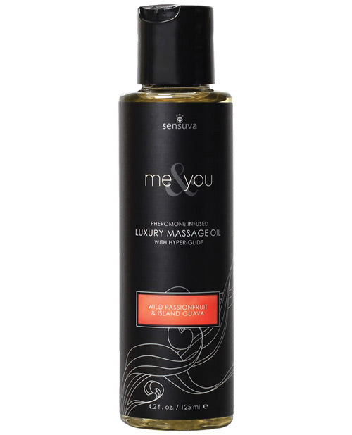 Sensuva Me & You Massage Oil - 4.2 oz